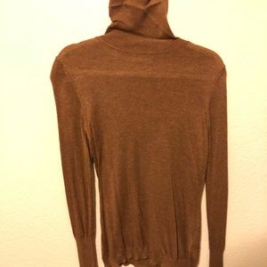 Brown Turtle Neck Sweater